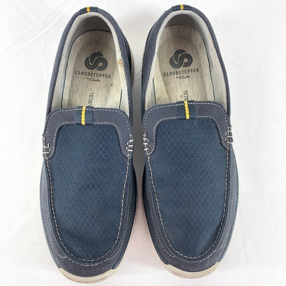 Clarks Cloudstepper Tetrasoft Insoles Blue Men's Shoes Size 8 1/2